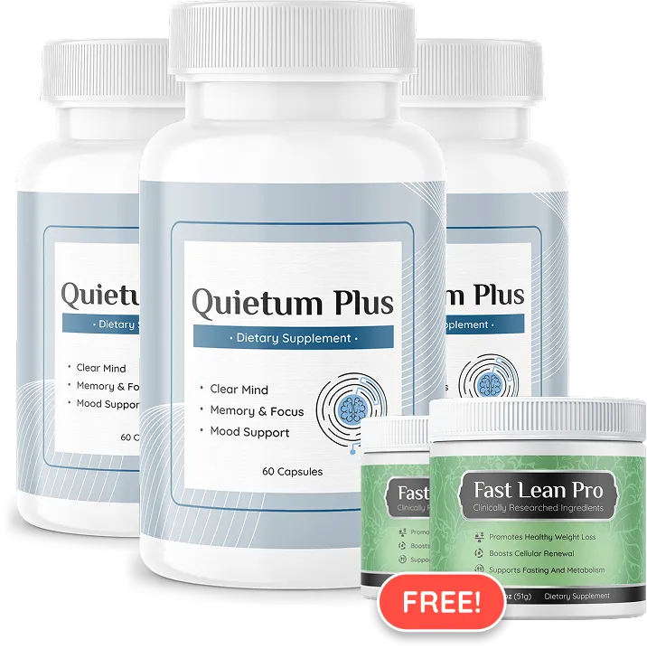 Three bottles of Quietum Plus